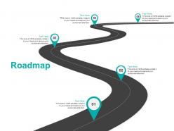 Roadmap five process c1103 ppt powerpoint presentation layouts shapes