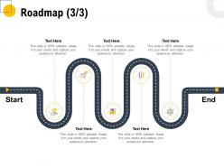 Roadmap five stage l1093 ppt powerpoint presentation layouts pictures