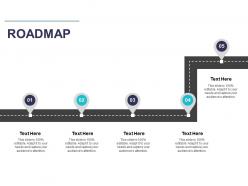 Roadmap five stage l833 ppt powerpoint presentation show rules
