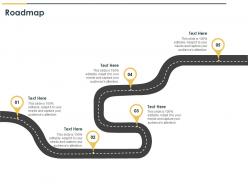 Roadmap five stage process l1065 ppt powerpoint presentation gallery