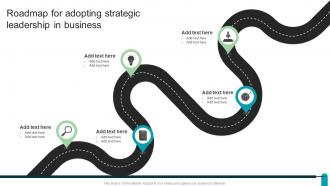 Roadmap For Adopting Strategic Leadership Visionary And Analytical Thinking Strategy SS V