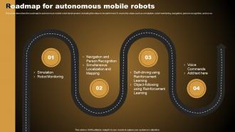 Roadmap For Autonomous Mobile Robots Types Of Autonomous Robotic System