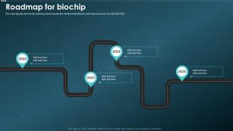 Roadmap For Biochip IT Ppt Powerpoint Presentation File Templates