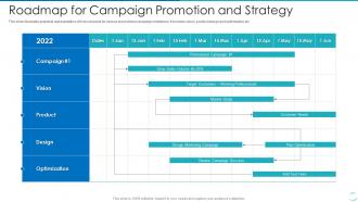 Roadmap For Campaign Promotion And Strategy