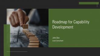 Roadmap For Capability Development PPT Template AT Roadmap For Capability Development PPT Template AT