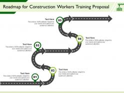 Roadmap For Construction Workers Training Proposal Audiences Attention Ppt Presentation Microsoft