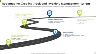 Roadmap For Creating Stock And Inventory Management System