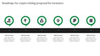 Roadmap For Crypto Mining Proposal For Investors Ppt Inspiration Professional