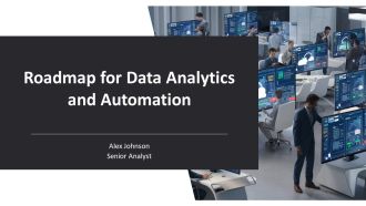 Roadmap For Data Analytics And Automation PPT Slides AT