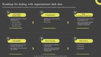 Roadmap For Dealing With Organizational Dark Data Dark Data And Its Utilization
