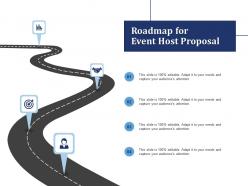 Roadmap for event host proposal ppt powerpoint presentation inspiration images
