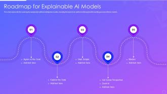 Roadmap for explainable ai models ppt powerpoint presentation example