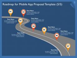 Roadmap for mobile app proposal template r308 ppt powerpoint presentation gallery