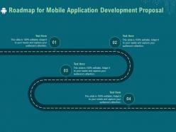 Roadmap for mobile application development proposal ppt example file