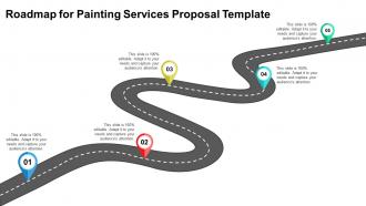 Roadmap for painting services proposal template