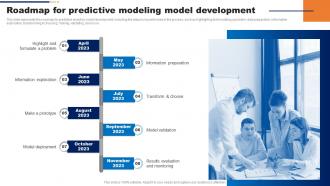 Roadmap For Predictive Modeling Model Development Ppt Powerpoint Presentation Portfolio