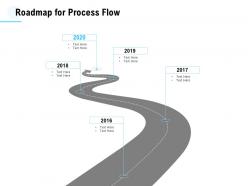 Roadmap for process flow a794 ppt powerpoint presentation pictures