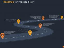 Roadmap for process flow c1027 ppt powerpoint presentation infographic template