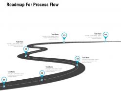 Roadmap for process flow c1107 ppt powerpoint presentation show professional