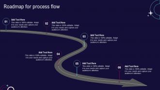 Roadmap For Process Flow Enterprise Software Development Playbook Ppt Infographics