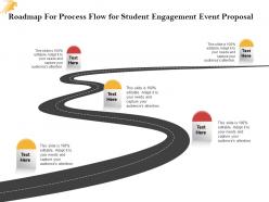 Roadmap For Process Flow For Student Engagement Event Proposal Ppt Powerpoint Slide