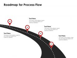 Roadmap for process flow location ppt powerpoint presentation pictures aids