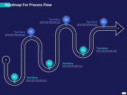 Roadmap for process flow m128 ppt powerpoint presentation summary objects