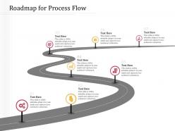 Roadmap for process flow m3231 ppt powerpoint presentation show summary