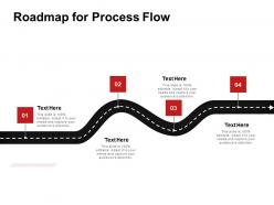 Roadmap for process flow ppt powerpoint presentation icon slide download