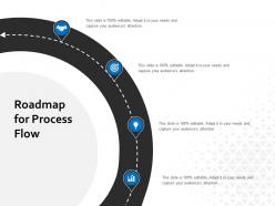 Roadmap for process flow ppt powerpoint presentation inspiration design ideas