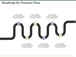 Roadmap for process flow ppt powerpoint presentation slides graphic tips