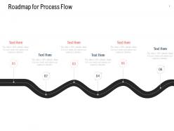 Roadmap for process flow ppt powerpoint presentation styles files