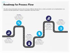 Roadmap for process flow r147 ppt inspiration