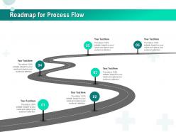 Roadmap for process flow r543 ppt powerpoint presentation icon introduction