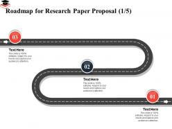 Roadmap for research paper proposal editable ppt powerpoint presentation styles