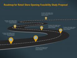 Roadmap For Retail Store Opening Feasibility Study Proposal Ppt Powerpoint Graphic