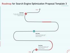 Roadmap for search engine optimization proposal template three ppt presentation influencers