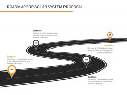 Roadmap For Solar System Proposal Ppt Powerpoint Presentation Styles Templates