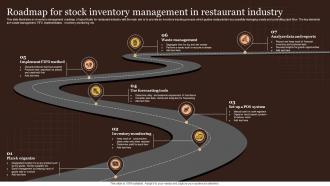 Roadmap For Stock Inventory Management In Restaurant Industry