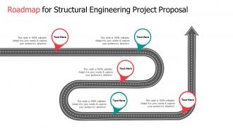 Roadmap for structural engineering project proposal ppt slides demonstration