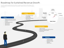 Roadmap for sustained revenue growth b2b sales process consulting ppt download