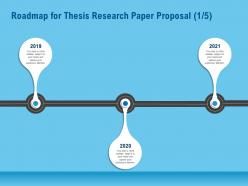 Roadmap for thesis research paper proposal r159 ppt example file