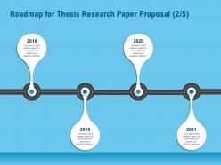 Roadmap for thesis research paper proposal r160 ppt topics