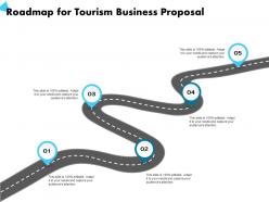 Roadmap for tourism business proposal capture ppt powerpoint presentation design ideas