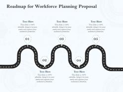 Roadmap For Workforce Planning Proposal Ppt Powerpoint Presentation Icon