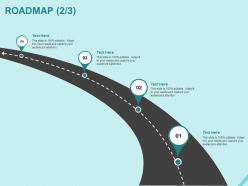 Roadmap four process c1215 ppt powerpoint presentation inspiration professional