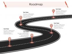 Roadmap hotel management industry ppt structure