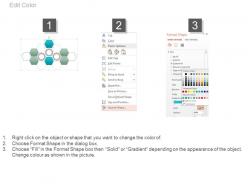 51269564 style cluster hexagonal 6 piece powerpoint presentation diagram infographic slide