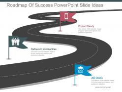 Roadmap of success powerpoint slide ideas