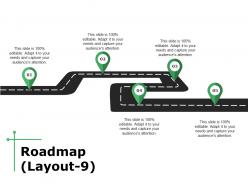Roadmap powerpoint slide graphics Roadmap powerpoint slide graphics